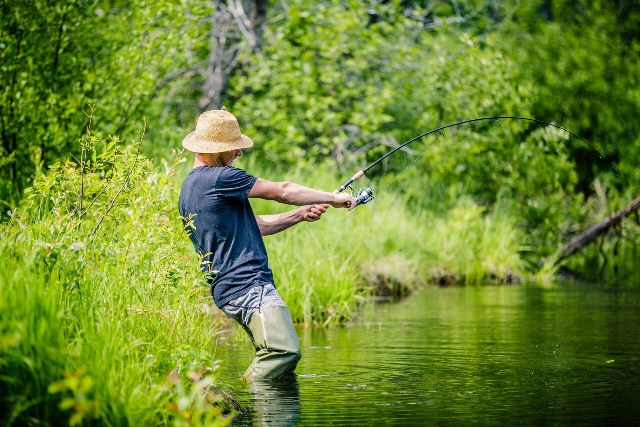 young fisherman catching a big fish 2026 03 09 05 23 42 utc