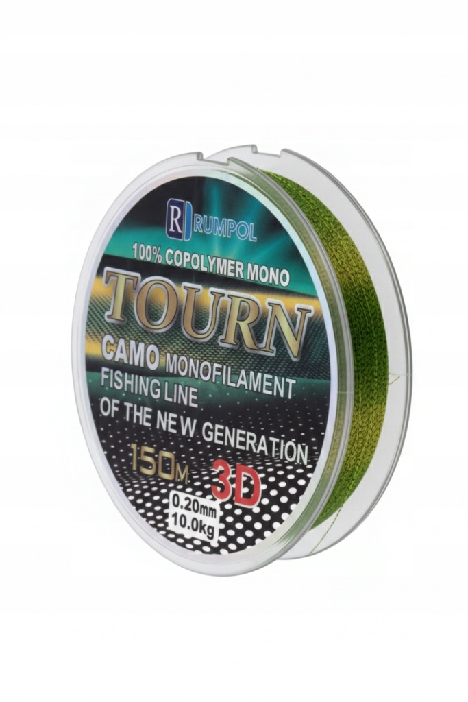 ŻYŁKA RUMPOL TOURN 3D CAMO 150M 0.20MM 10KG JAPAN 512020 3 ŻYŁKA RUMPOL TOURN 3D CAMO 150M 0.20MM 10KG JAPAN 512020 - obrazek 3