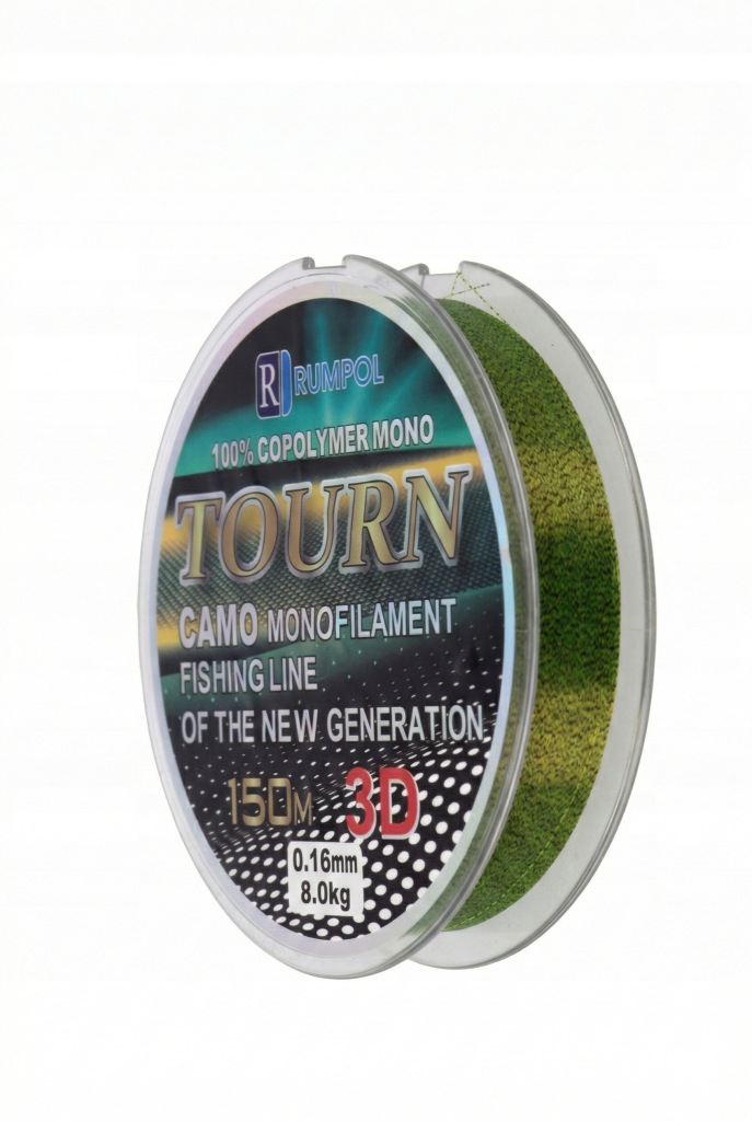 ŻYŁKA RUMPOL TOURN 3D CAMO 150M 0.16MM 8KG JAPAN 5120116 3 ŻYŁKA RUMPOL TOURN 3D CAMO 150M 0.16MM 8KG JAPAN 5120116 - obrazek 3