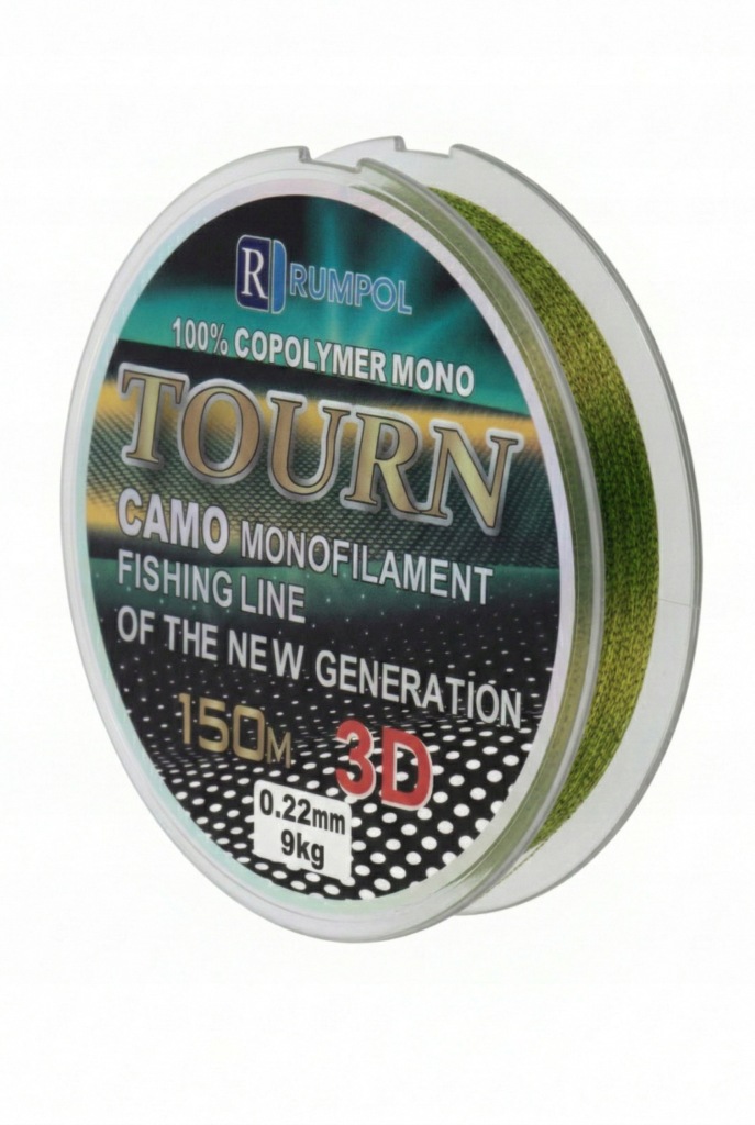 ŻYŁKA RUMPOL TOURN 3D CAMO 150M 0.22MM 11KG JAPAN. 5120221 4 ŻYŁKA RUMPOL TOURN 3D CAMO 150M 0.22MM 11KG JAPAN. 5120221 - obrazek 4