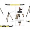 Zestaw Stanowisko Karpiowe Rumpol Trójnóg 120cm + 2x Buzz Bar 60cm