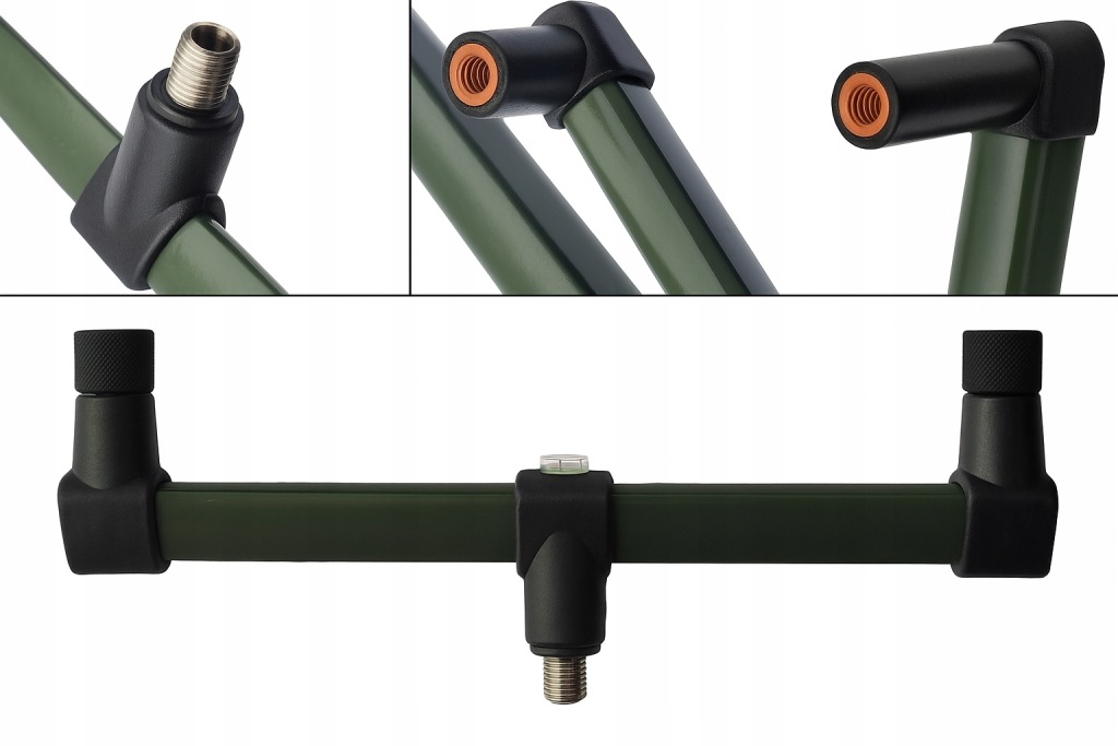 ZESTAW STANOWISKO KARPIOWE RUMPOL TRÓJNÓG 120CM + BUZZ BAR Z POZIOMICĄ 3 ZESTAW STANOWISKO KARPIOWE RUMPOL TRÓJNÓG 120CM + BUZZ BAR Z POZIOMICĄ - obrazek 3