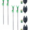 Zestaw 4x Podpórka Teleskopowa 80cm + 4x Sygnalizator Brań Rumpol