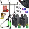 Zestaw Karpiowy Rod Pod 2x Sygnalizator Swinger Zanęta Komplet Gruntowy