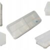 Skrzynka Wędkarska Organizer 18x8x5cm Na Akcesoria Haczyki Mocna