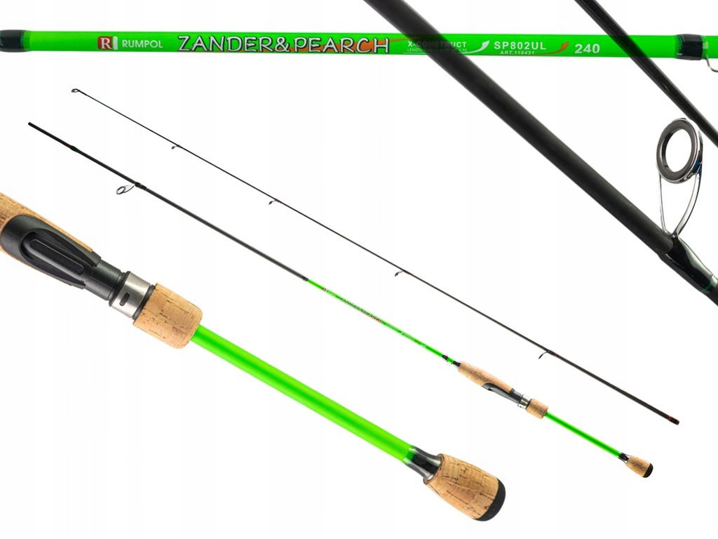 Wędka Spinning Rumpol Zander & Pearch 210cm 1-7g 100% Carbon