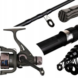 Zestaw Wędkarski Tucson Wędka Telespin 2.1m 40-80g Kołowrotek 2000