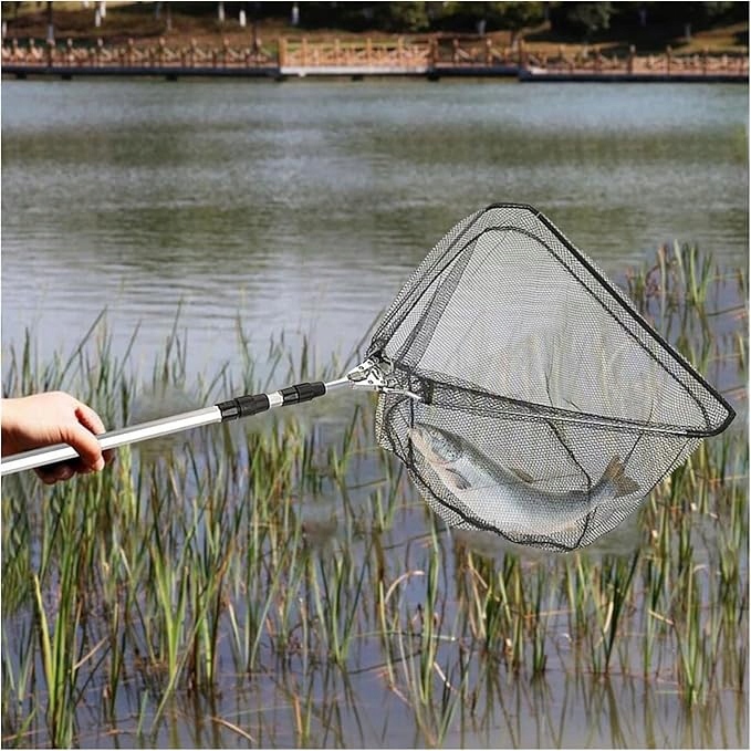 PODBIERAK TELESKOPOWY SKŁADANY 190cm KOSZ 50x50cm 3 SEKCJE RUMPOL 220055 6 PODBIERAK TELESKOPOWY SKŁADANY 190cm KOSZ 50x50cm 3 SEKCJE RUMPOL 220055 - obrazek 6