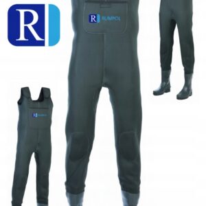 Spodniobuty Neoprenowe 4-5mm Rumpol 46-47 Wodery Na Szelkach Zielone
