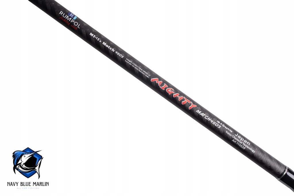 WĘDKA MIGHTY MATCH 4.2M 10-50G 90% CARBON UNIWERSALNA RUMPOL 110525 6 WĘDKA MIGHTY MATCH 4.2M 10-50G 90% CARBON UNIWERSALNA RUMPOL 110525 - obrazek 6