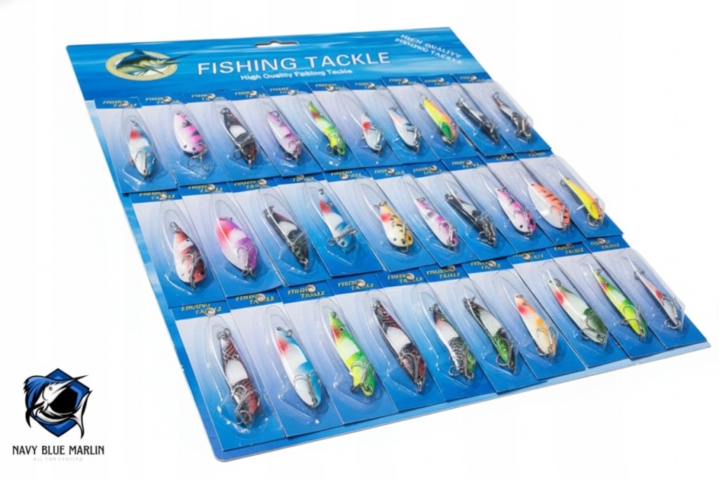 BŁYSTKI PRZYNĘTA 30 SZTUK SPINNER BAITS HIGH QUALITY 150913 3 Błystki Przynęta 30 Sztuk Spinner Baits High Quality - obrazek 3
