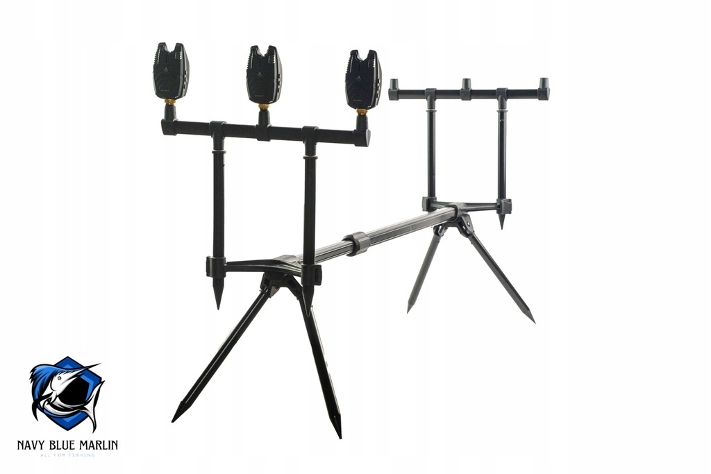 STANOWISKO KARPIOWE ROD POD NA 3 WĘDKI WYTRZYMAŁE CZARNE RUMPOL 280535 4 Stanowisko Karpiowe Rod Pod Na 3 Wędki Wytrzymałe Czarne Rumpol - obrazek 4