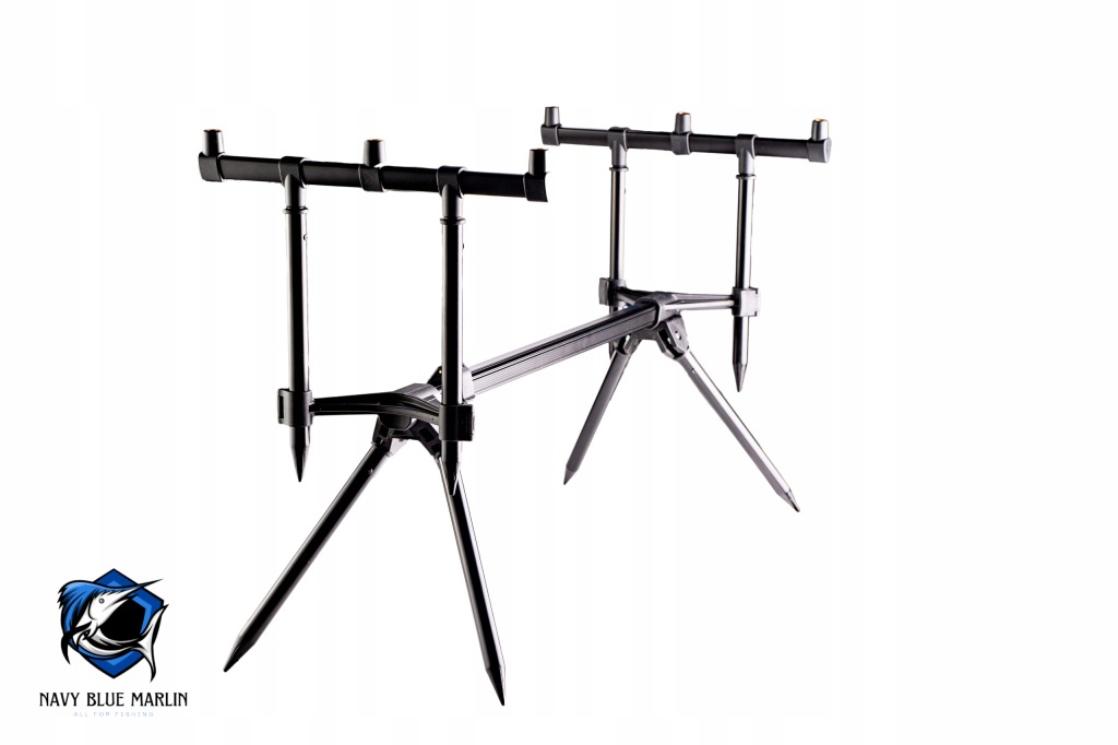 STANOWISKO KARPIOWE ROD POD NA 3 WĘDKI WYTRZYMAŁE CZARNE RUMPOL 280535 6 Stanowisko Karpiowe Rod Pod Na 3 Wędki Wytrzymałe Czarne Rumpol - obrazek 6